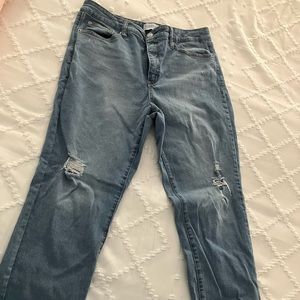 Crown & Ivy High rise vintage straight